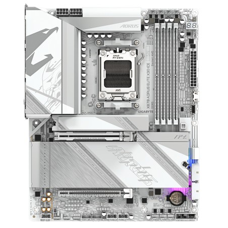 AORUS X870 ELITE X3D ICE ATX Socket AM5 AMD X870